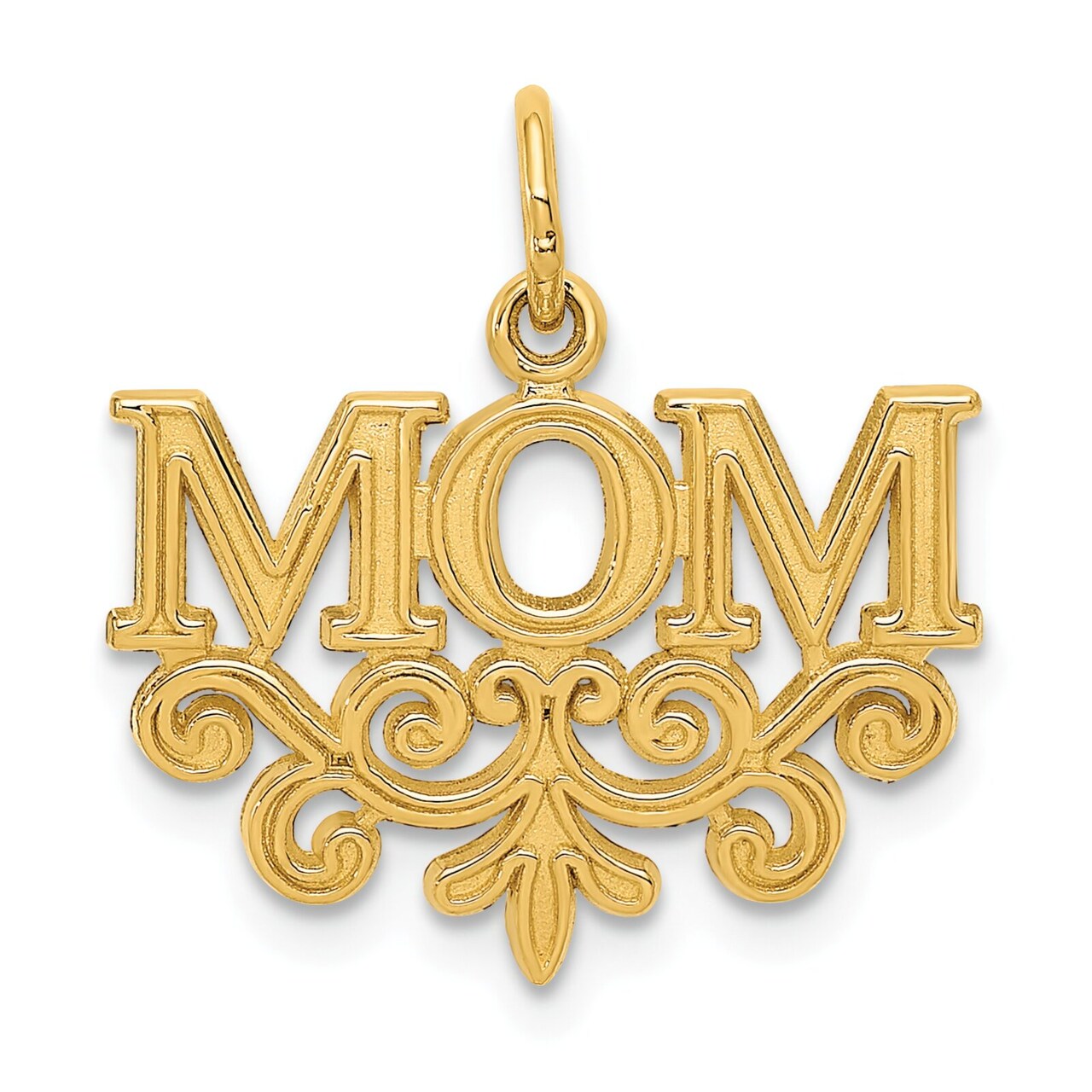 Mom charm online gold